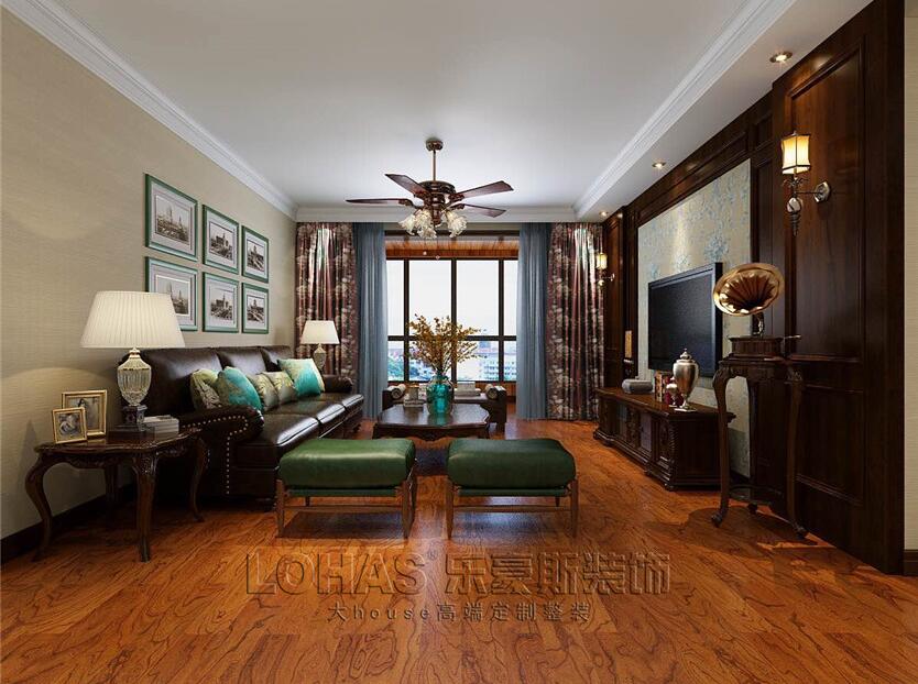 鹿錦苑135平簡美風(fēng)格