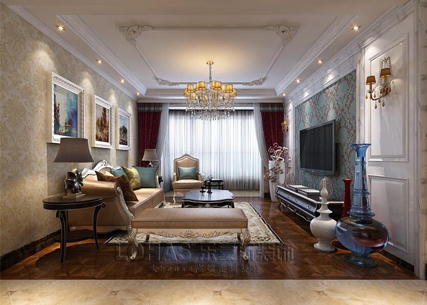 盛邦大都會/130平/歐美風格