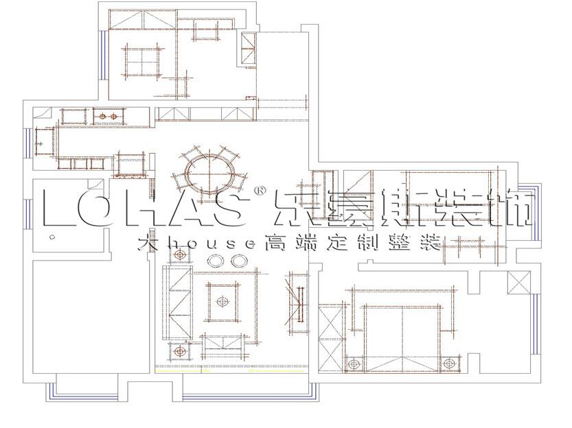 中景香頌120平現(xiàn)代