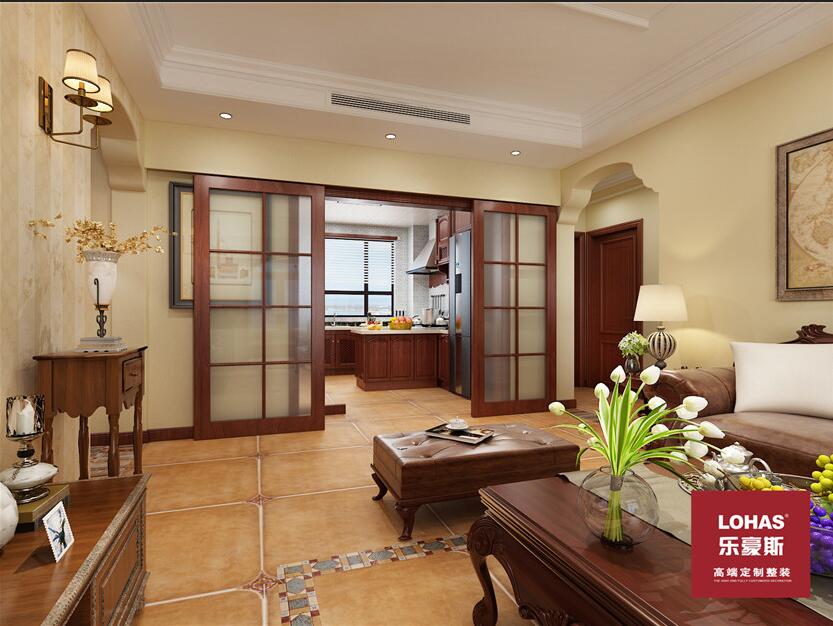 納里印象130平美式