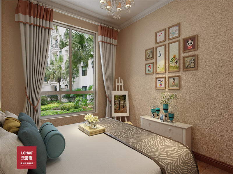 北城國際新中式裝修效果圖