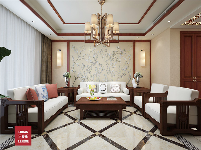 北城國際新中式裝修效果圖