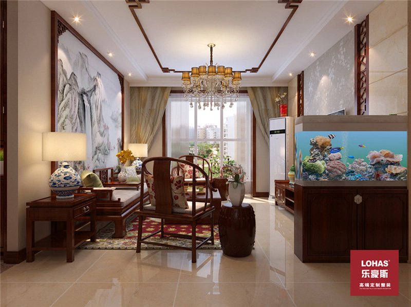 格調(diào)春天140平新中式