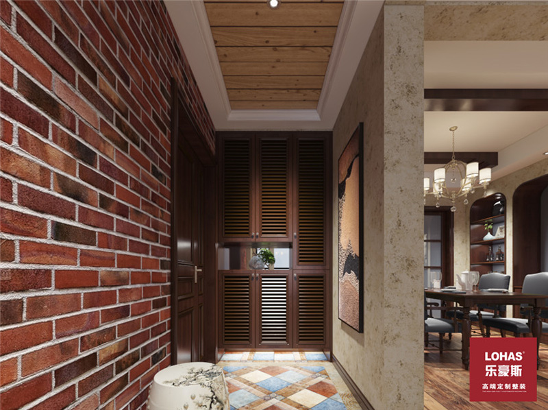 鹿錦苑美式裝修效果圖