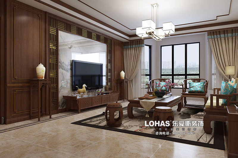 碧桂園171平米新中式