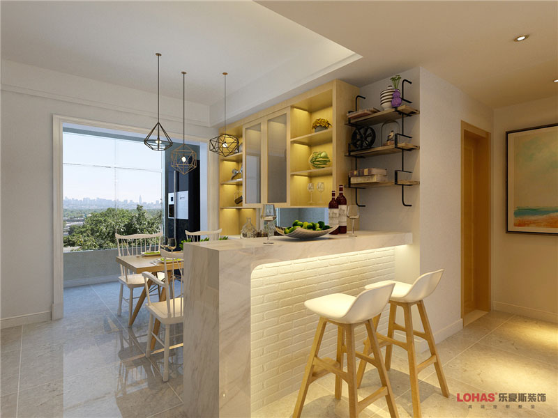 潤德天悅城118平米三室兩廳北歐風(fēng)格 潤德天悅城118平米三室兩廳北歐風(fēng)格