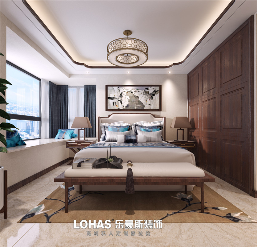 名相華府150平新中式四室效果圖