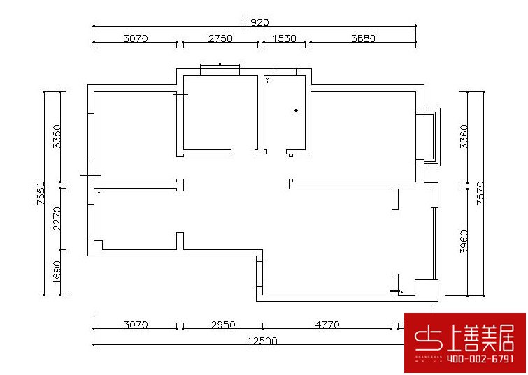 邢臺(tái)金都華府100平三室一廳現(xiàn)代簡約風(fēng)格裝修效果圖