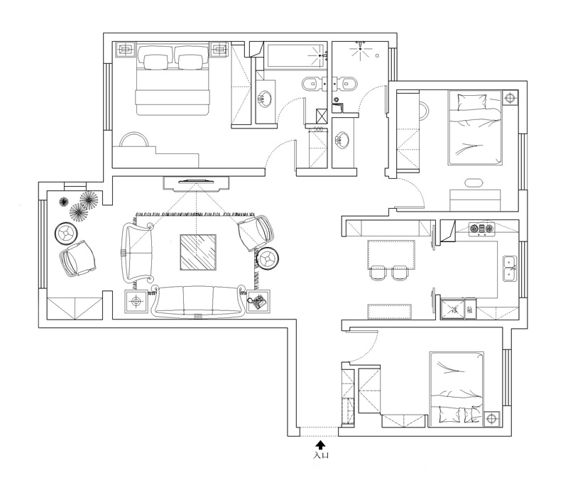 林蔭大院/137平/美式