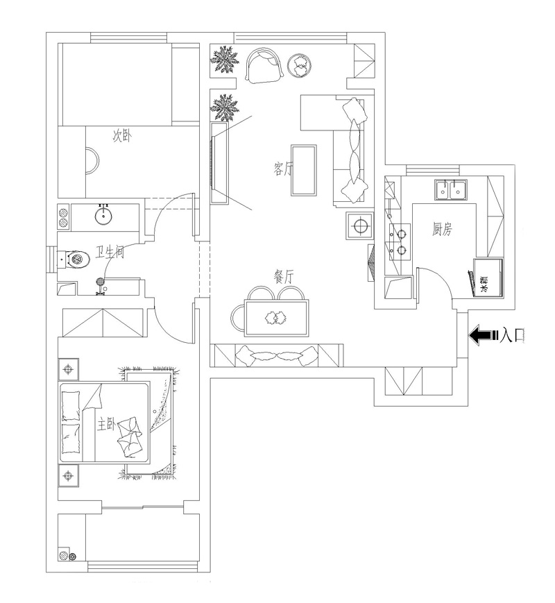 紫晶悅城/93平/美式