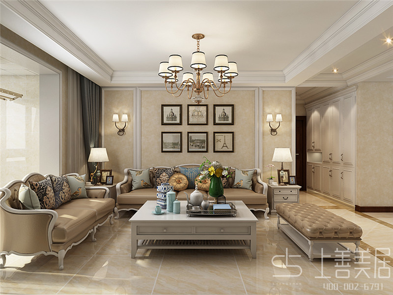 保利拉菲147平歐式