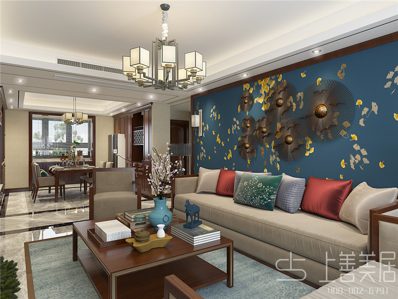 衡水悅湖之珠138平新中式