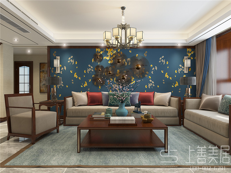 衡水悅湖之珠138平新中式