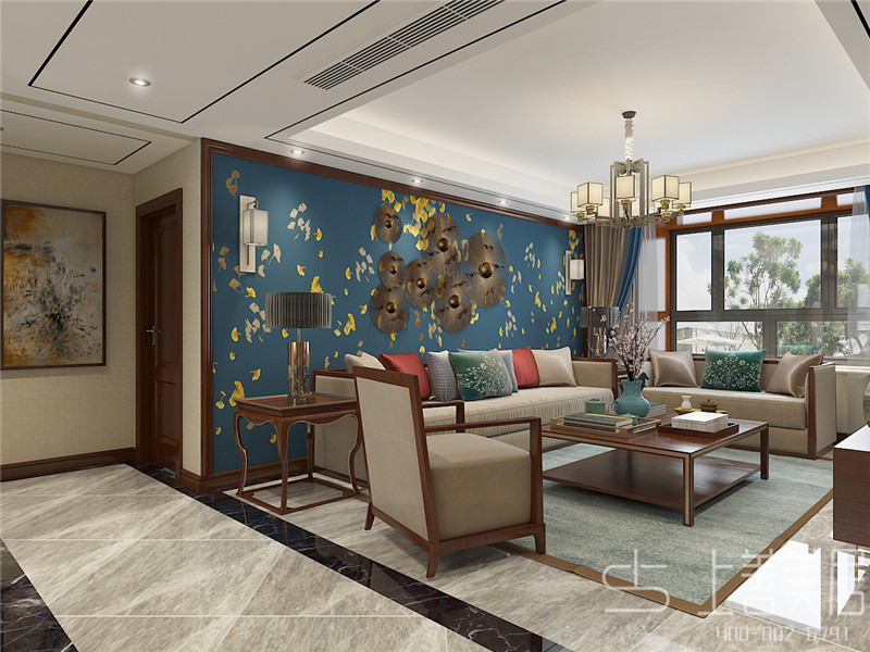 衡水悅湖之珠138平新中式