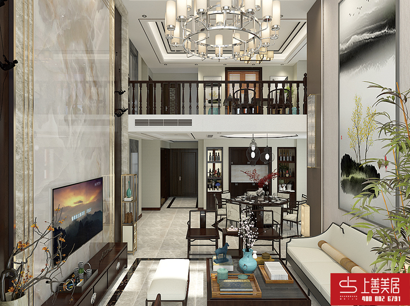 上山間/270平/新中式