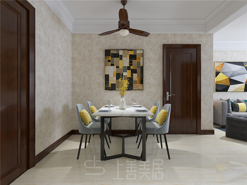 榮盛城72平現(xiàn)代簡約