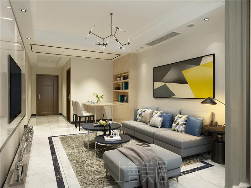 榮盛城87平現(xiàn)代簡約