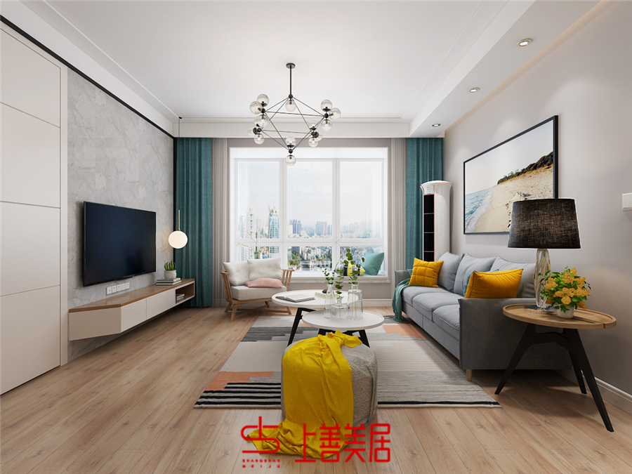 翰林觀天下/95㎡/北歐