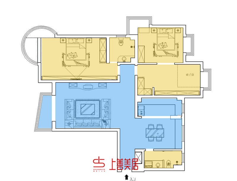 冀興尊園/150㎡/后現(xiàn)代 冀興尊園/150㎡/后現(xiàn)代