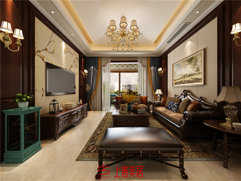 保利東郡/140㎡/美式