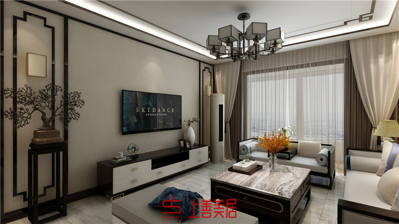 卓達(dá)上河原著124㎡簡(jiǎn)中