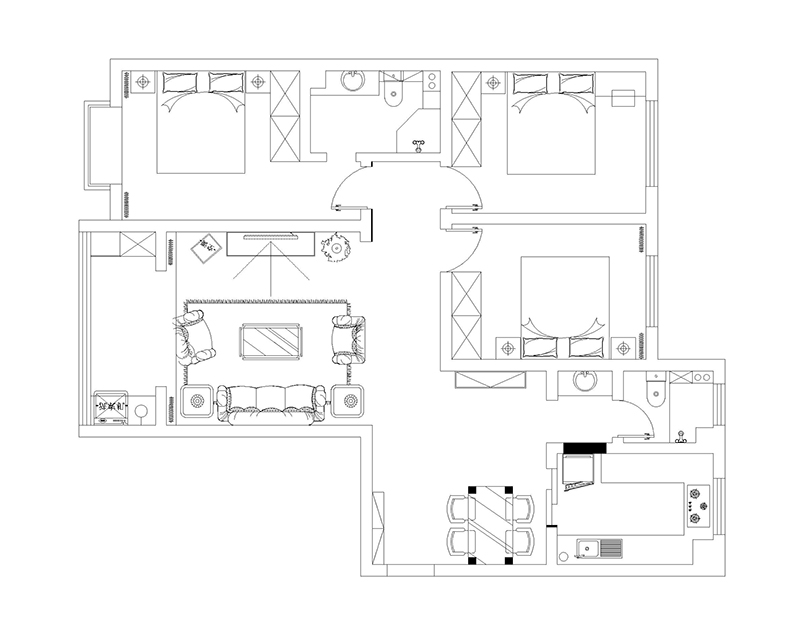純棉時代130平簡歐