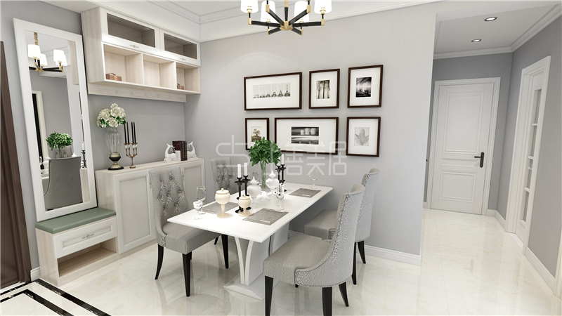 奧北公元/135平/簡歐混搭