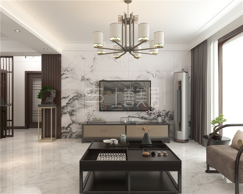 潤佳花園95平新中式