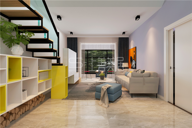 西山庭院110平現(xiàn)代簡(jiǎn)約