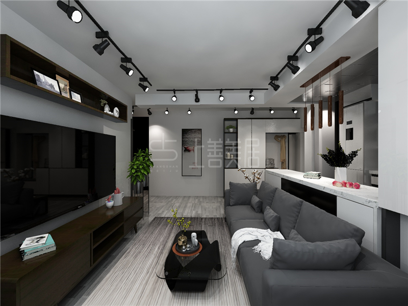 上城浩林園89平現(xiàn)代極簡(jiǎn)