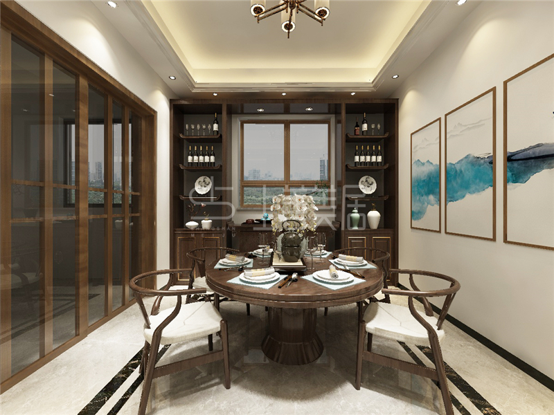 西山林語(yǔ)200平新中式