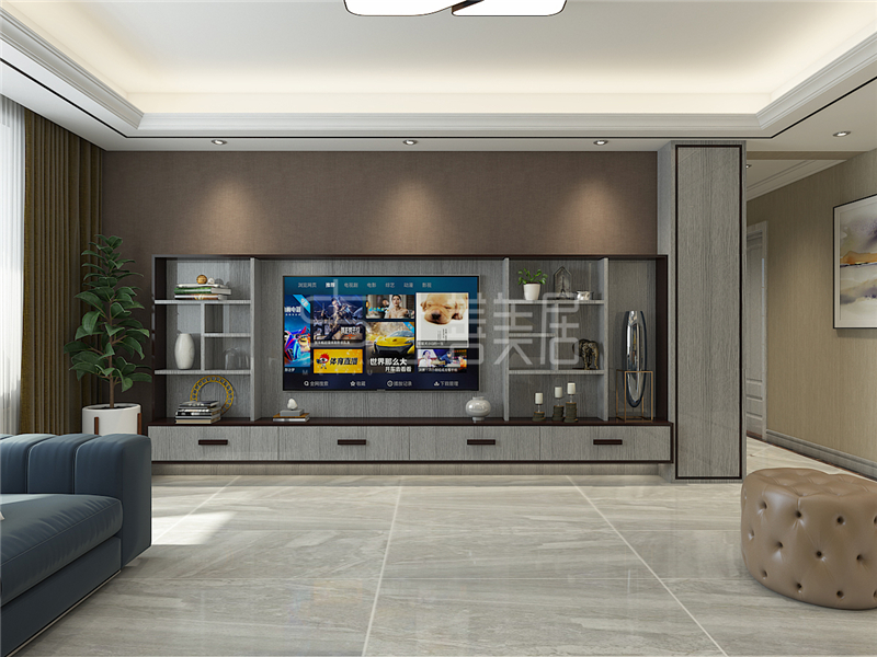 榮盛華府160平現(xiàn)代風(fēng)格