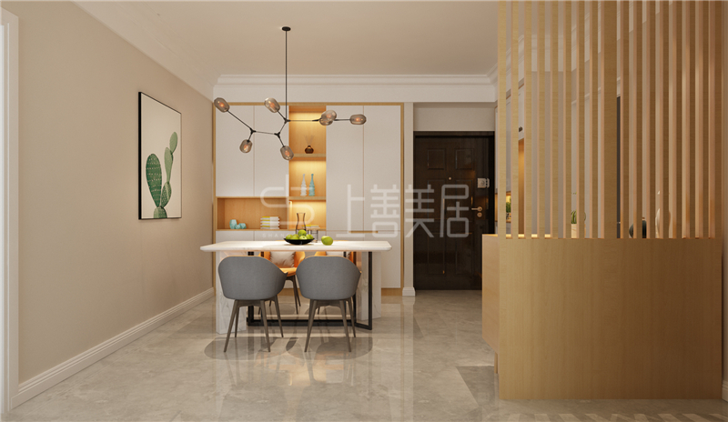 盛邦大都會(huì)/80平/簡(jiǎn)約原木風(fēng)格