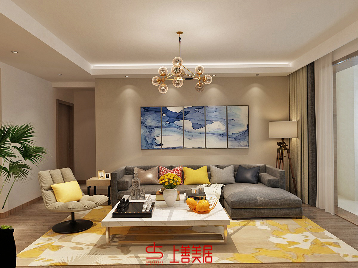 玫瑰灣110平現(xiàn)代簡(jiǎn)約