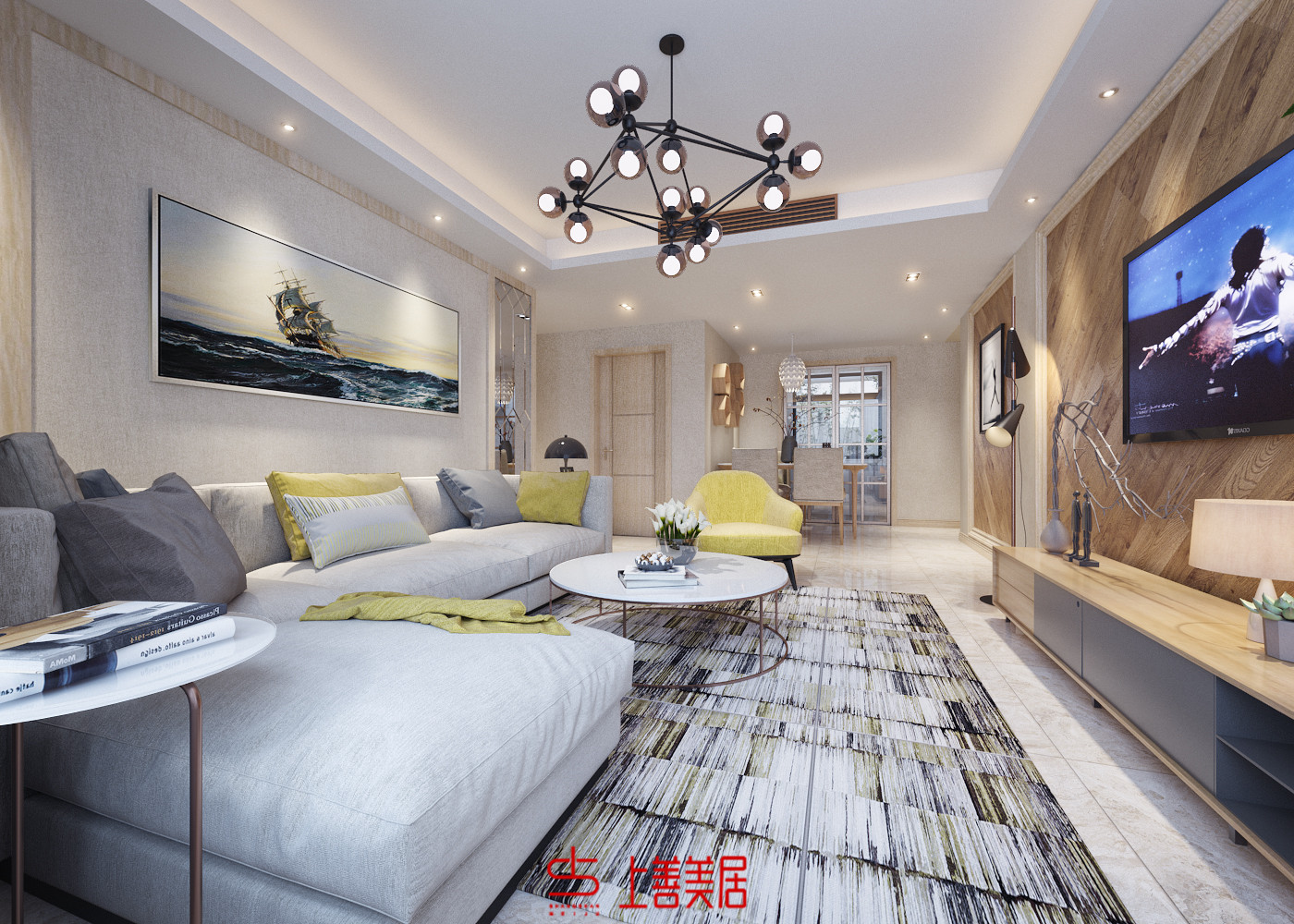 龍溪城117平現(xiàn)代簡約 龍溪城117平現(xiàn)代簡約