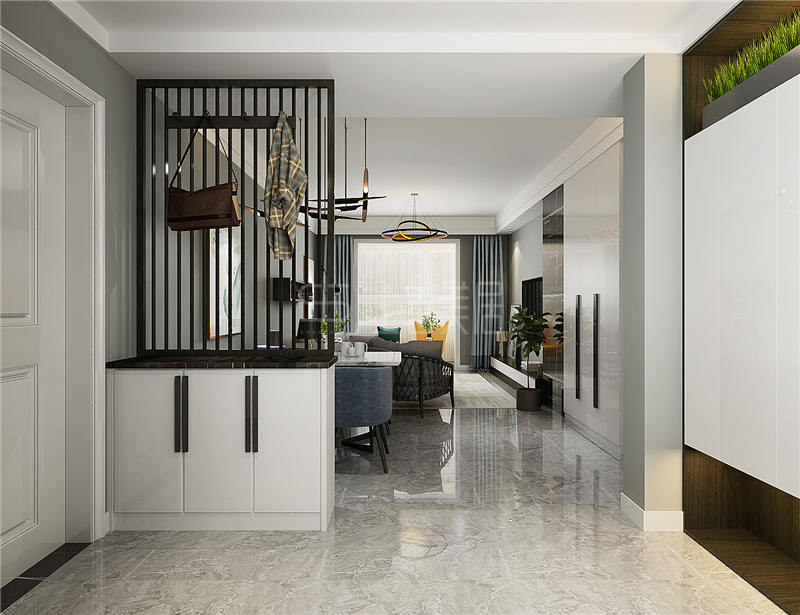 保利拉菲90平現(xiàn)代輕奢