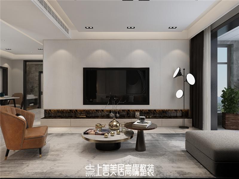 白金漢府130平簡約風格