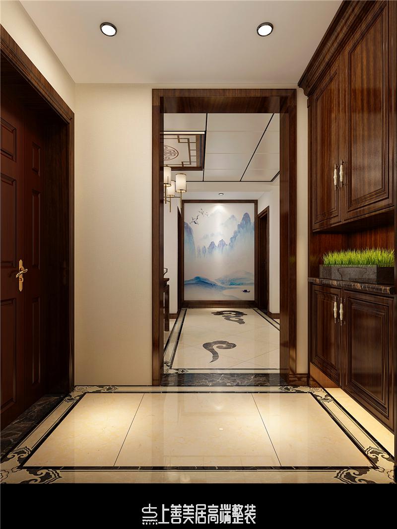 健康城139平中式裝修效果圖