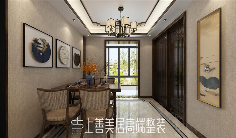 健康城140㎡簡中裝修效果圖