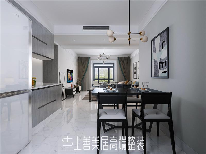 建和園130平簡(jiǎn)約裝修效果圖