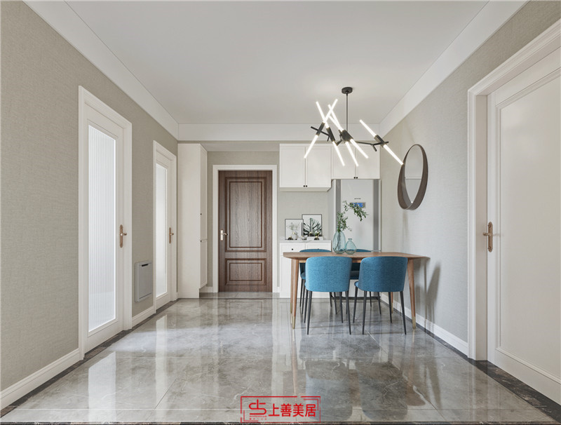 厚德福城90平簡約風(fēng)格案例