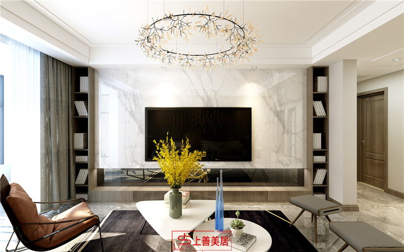 瀚唐三期/135㎡/現(xiàn)代極簡