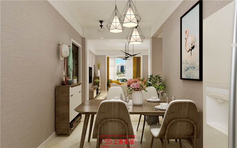 瀚唐三期/138㎡/北歐現(xiàn)代