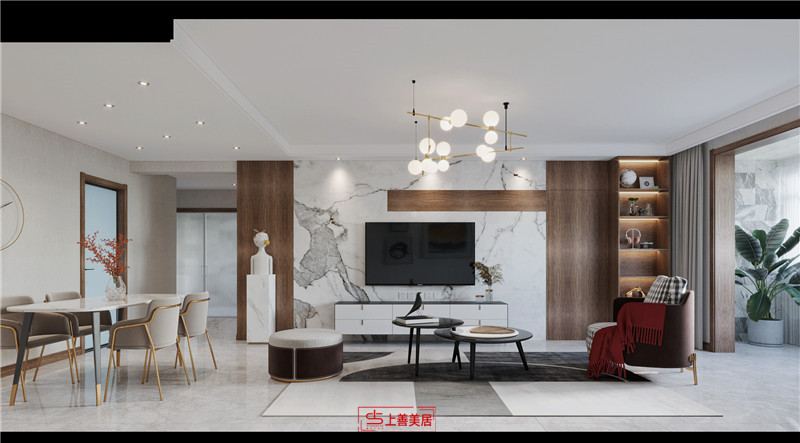 碧景園/現(xiàn)代簡(jiǎn)約/100㎡