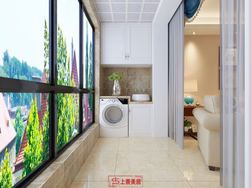 林蔭大院/125㎡/美式