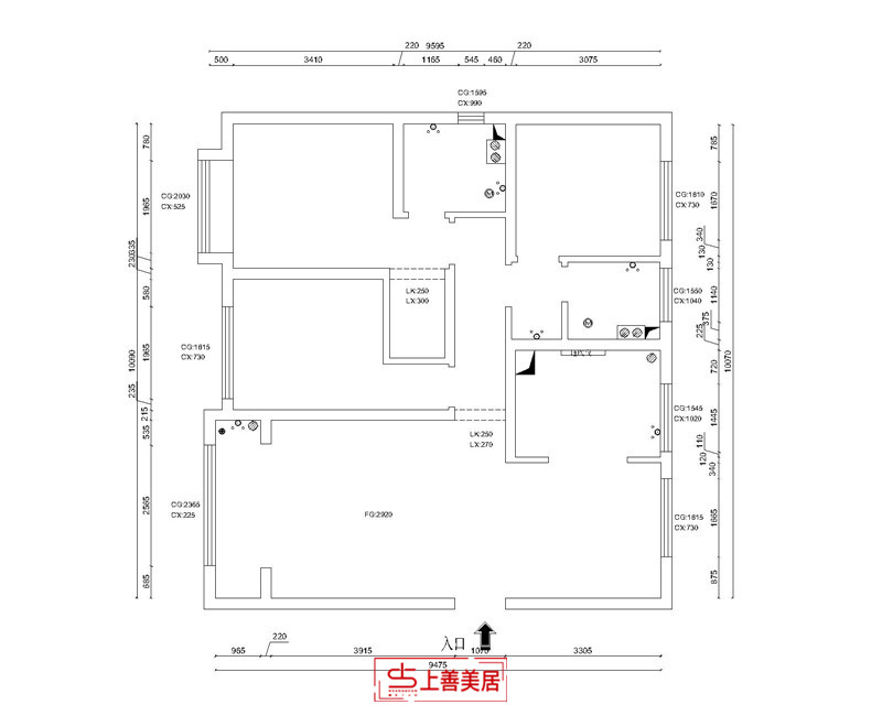 融創(chuàng)中心/127㎡/現(xiàn)代