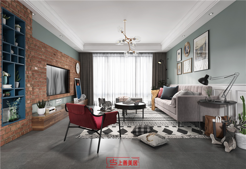 融創(chuàng)中心/127㎡/工業(yè)風(fēng)