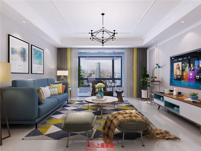 鉑宮時(shí)代/140㎡/北歐