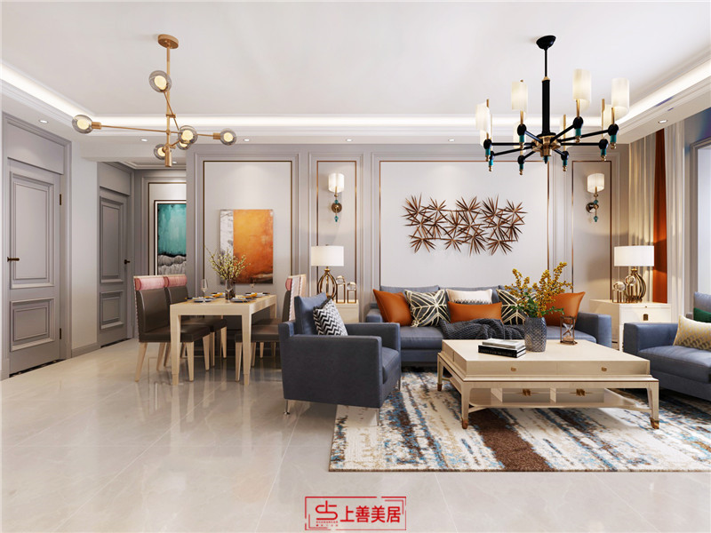 中基禮域/140㎡/美式