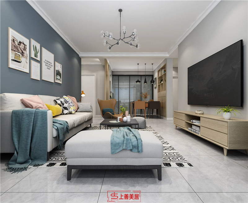 保利花園/110㎡/北歐